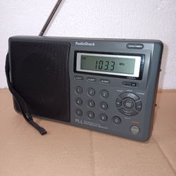 Radio Shack AM-FM- SW-WEATHER-TV RADIO