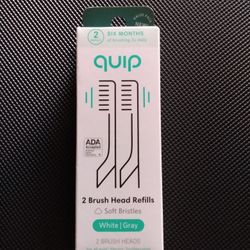 Quip 2- Brush Head Refills  New