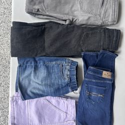 Girls Jeans And Jean Skirts 