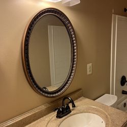 Oil Rubbed Mirror