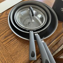 Teflon Pans And Pot 
