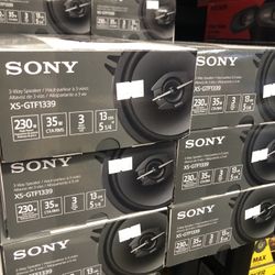Sony 5 1/4 Inch Car Audio Speakers On Sale Today! 