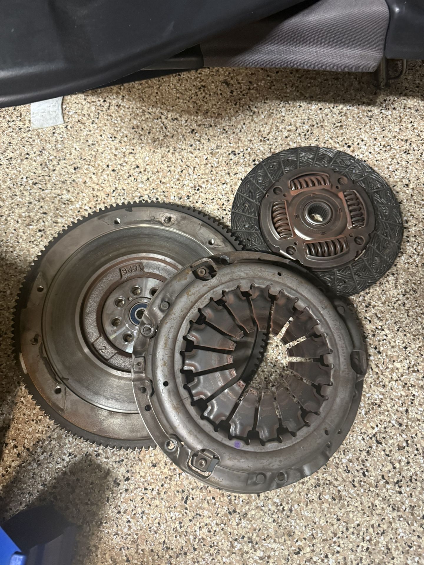 06-14 Subaru WRX Exedy OEM replacement clutch kit friction disk pressure plate flywheel