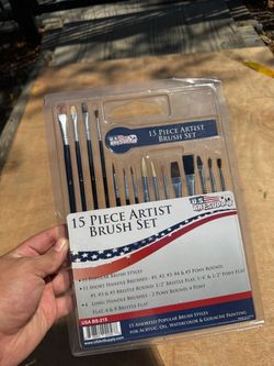 15-Piece Artist Brush Set