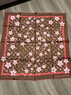 LV x TM Monogram Cherry Blossom Square 