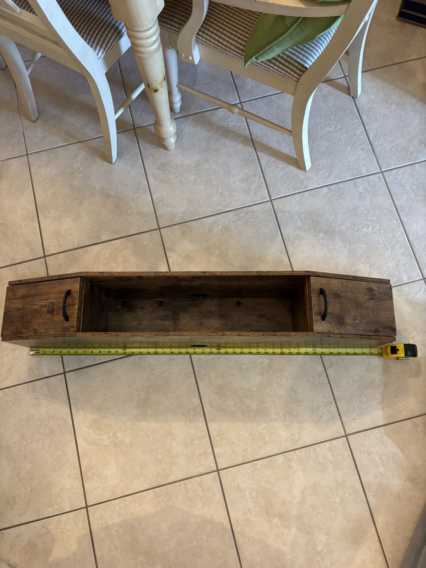 Rustic Floating TV Stand (42.5” L)