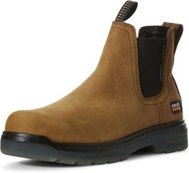 NEW Size 12 Wide EE Men WATERPROOF Work Boots ARIAT Turbo Chelsea Carbon Toe EH Safety