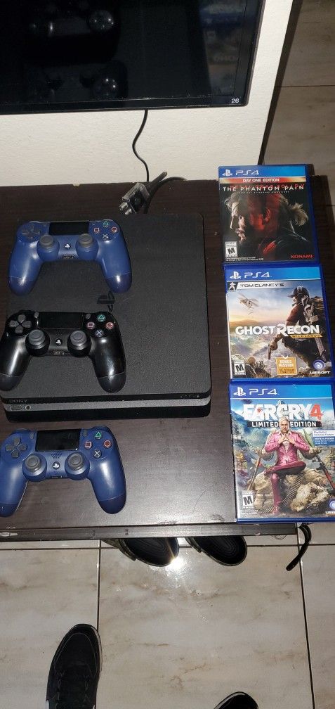 Playstation 4 Slim 1tb And Psp 1001