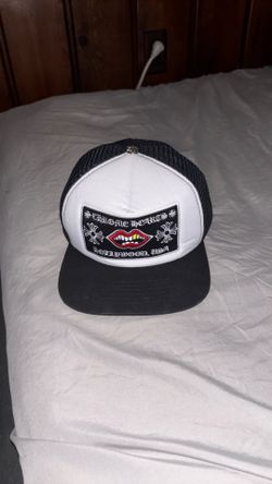 Chrome heart fitted cap for cheep