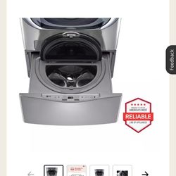 LG Pedestal Washer 