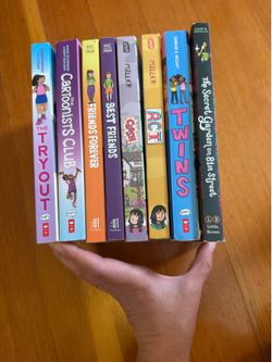 Tween girls graphic novels and chapter books
