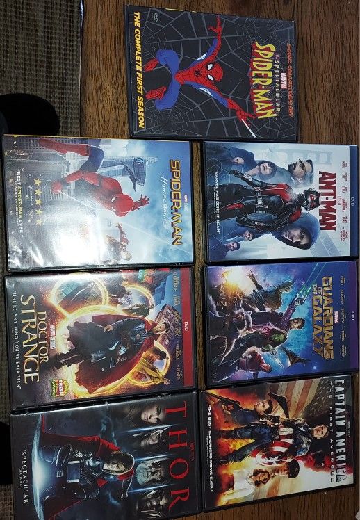 Marvel, Disney, Misc Dvds