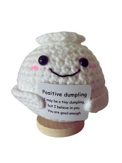 Emotional Support Dumpling NEW Hand Made