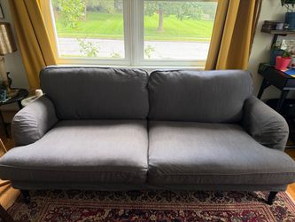 IKEA Stocksund gray couch