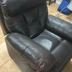 Leather Recliner 
