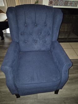 Blue Recliner