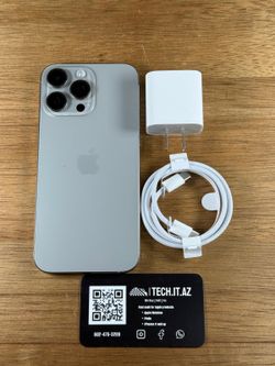 📱 iPhone 16 Pro Max | 256GB | Natural Titanium | Cricket Only | Hablo Español