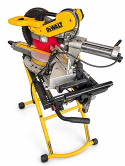 DeWalt 12” Dual Bevel Sliding Compound Mitre Saw & Rolling Stand