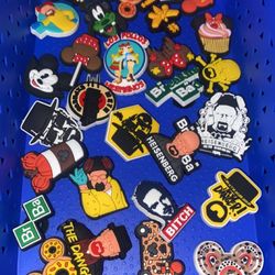 Croc Charms And metal Designer Charms