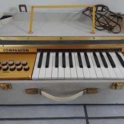 Companion Orcoa Portable Electric Organ Working Made in Italy
