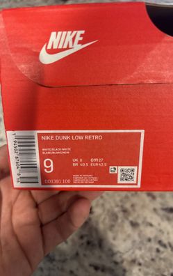 Dunks / Pandas Size 9