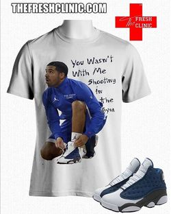 Drake Jordan 13 Flint tee