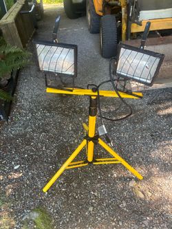 Work light with stand