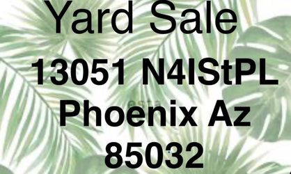 Yard sale