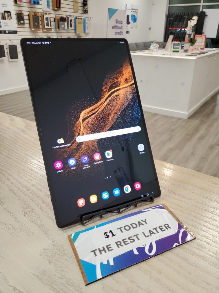 Samsung Galaxy Tab s8 Ultra - Only $1 down today