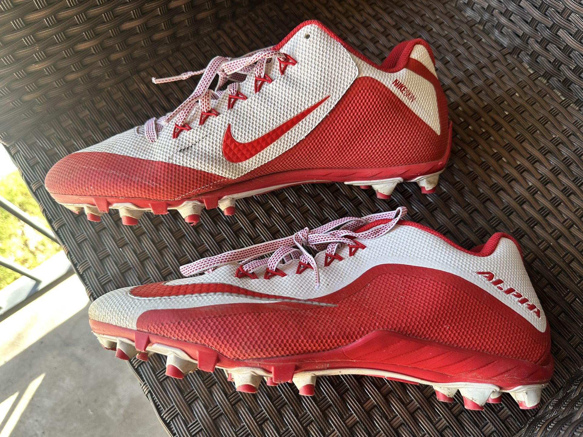 !!!NIKE ALPHA CLEATS !!!! Size 12
