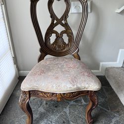 Beautiful Antique Wood Chair 