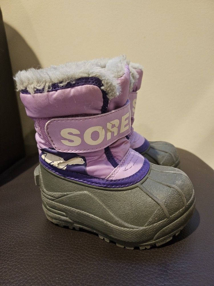 Sorel Toddler Boots, Size 6
