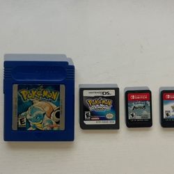Nintendo Pokémon Game Lot (Gameboy and Switch)