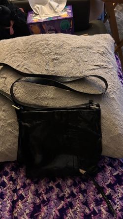 Black crossbody bag