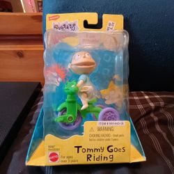 1998 Rugrats Tommy Goes Riding Toy