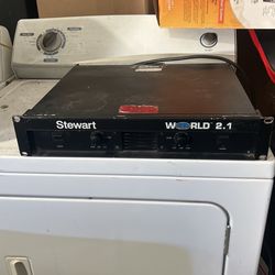 stewart world 2.1 amplifier