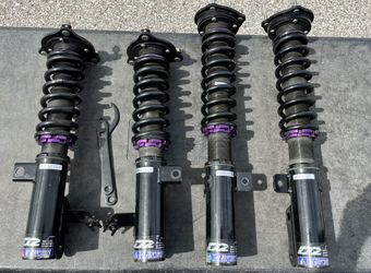 D2 Coilovers  CAMRY Se 2012-2014