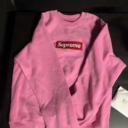 Pink Supreme Crewneck