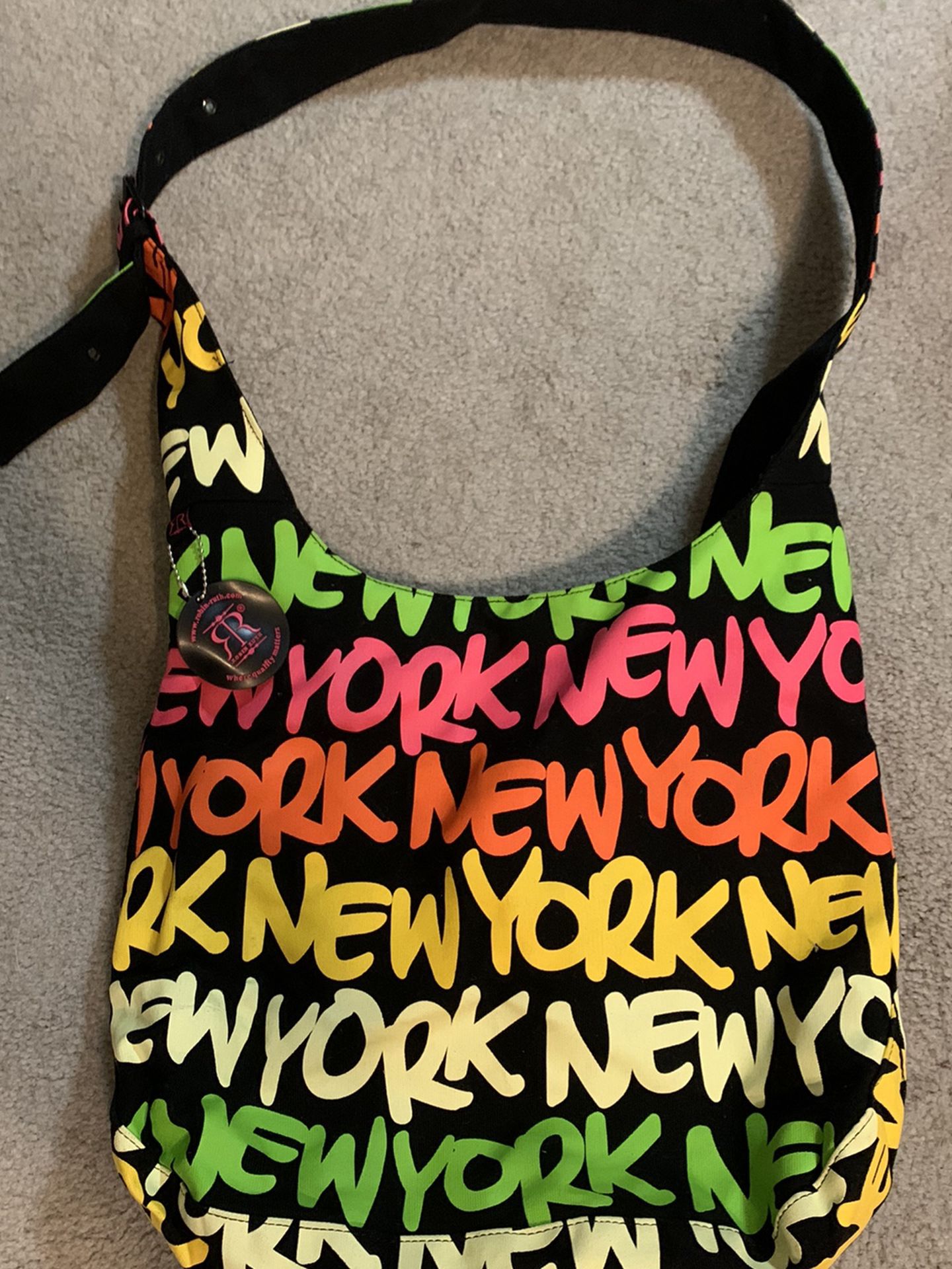 Robin Ruth New York Hobo Bag Purse Neon Colors