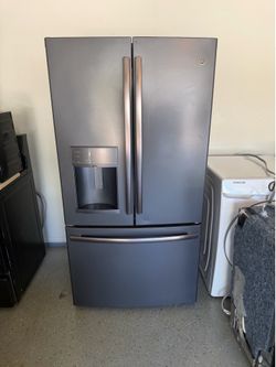 GE Profile™ Series Energy Star 22.1 Cu. Ft. Counter-Depth French-Door Refrigerator