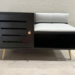 Modern Shoe Bench With Storage