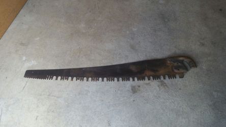4 foot old time saw