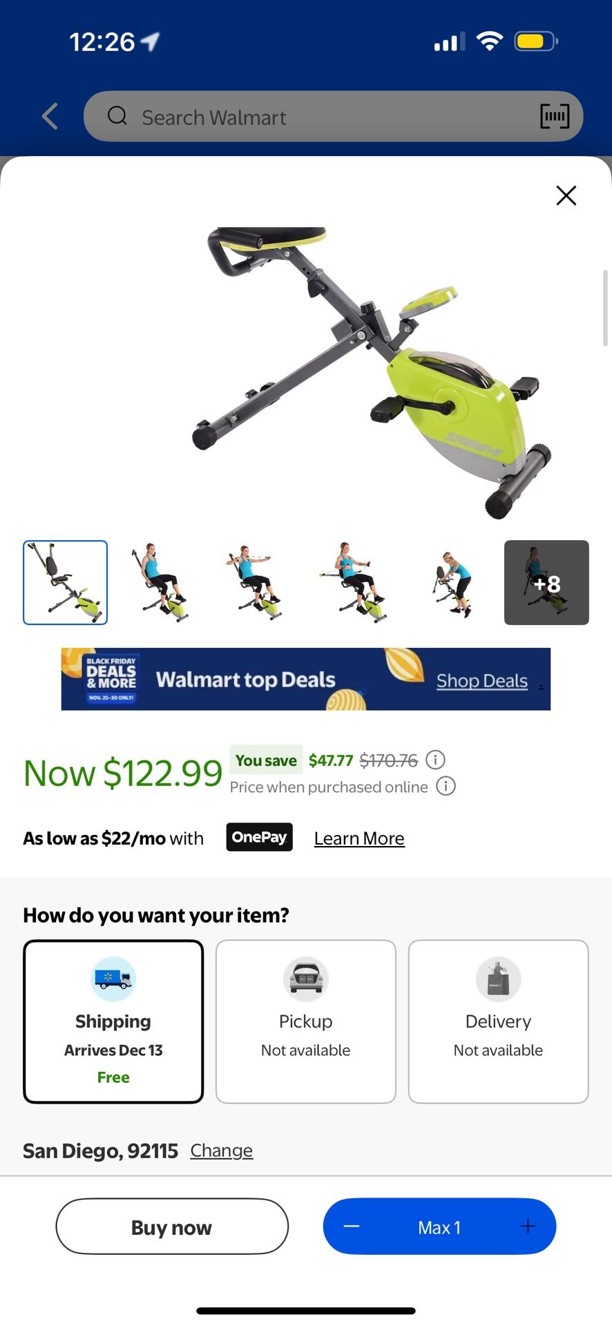 Stamina wonder exercise bike Upright