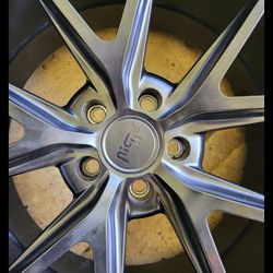 19' Gloss Black Niche Staggered Rims. 
