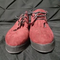 Suede Platform Loafer Creepers