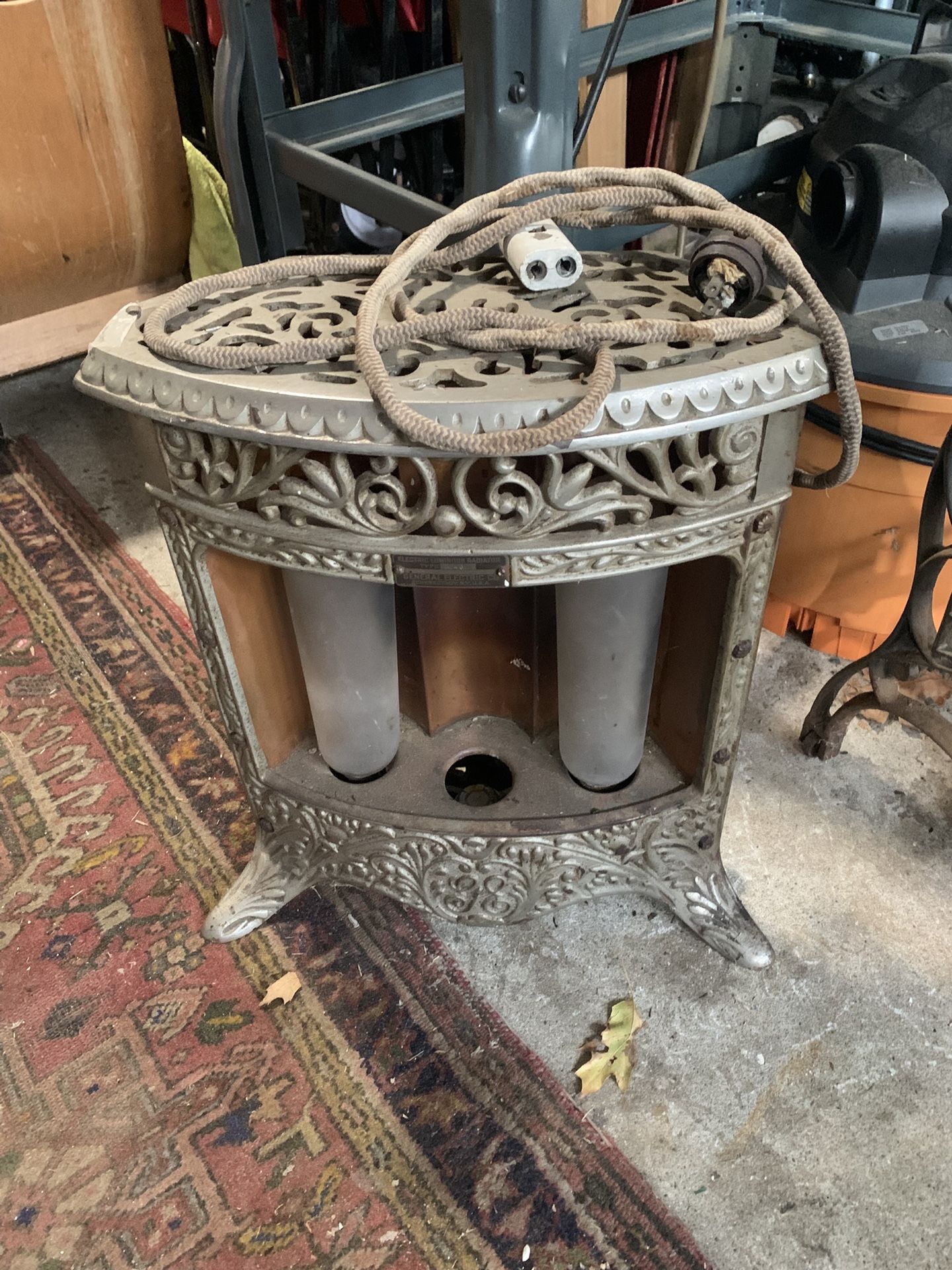Antique GE Electric Luminous Heater