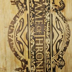 Game Of Thrones Cutting Board