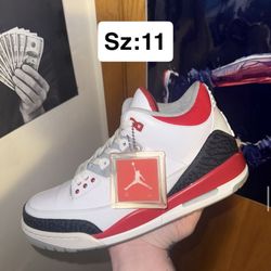 Jordan Retro 3 Fire Red (2013) 