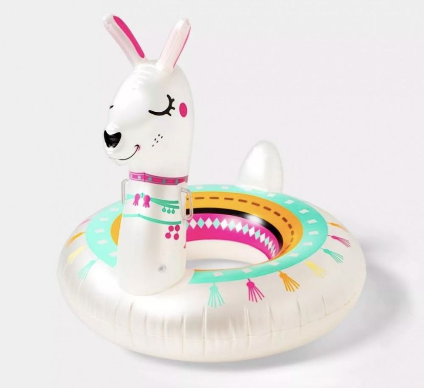 NEW Giant Llama Inflatable Pool Float Tube