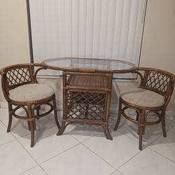 Wicker Dining Set